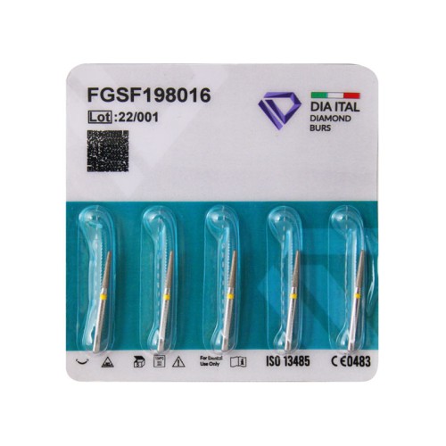 Dental Diamond Burs Round End Tapers 198