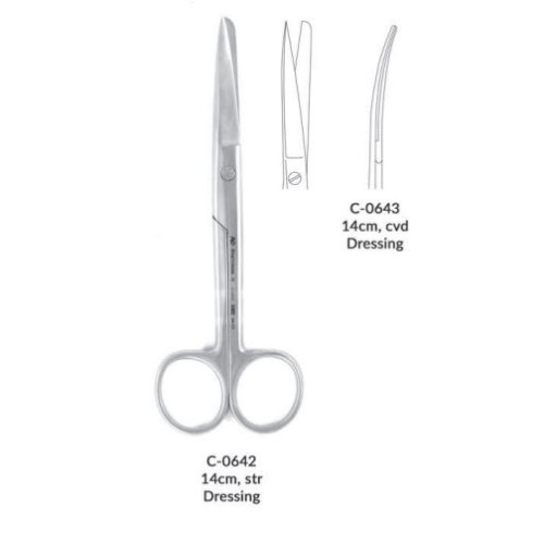 Dressing Surgical Scissors