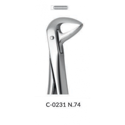 Lower Roots Forceps N.74