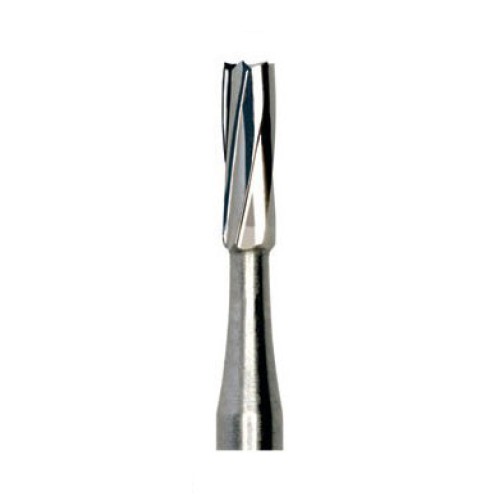Straight Flat End Turbine Fissure Carbide Burs FG